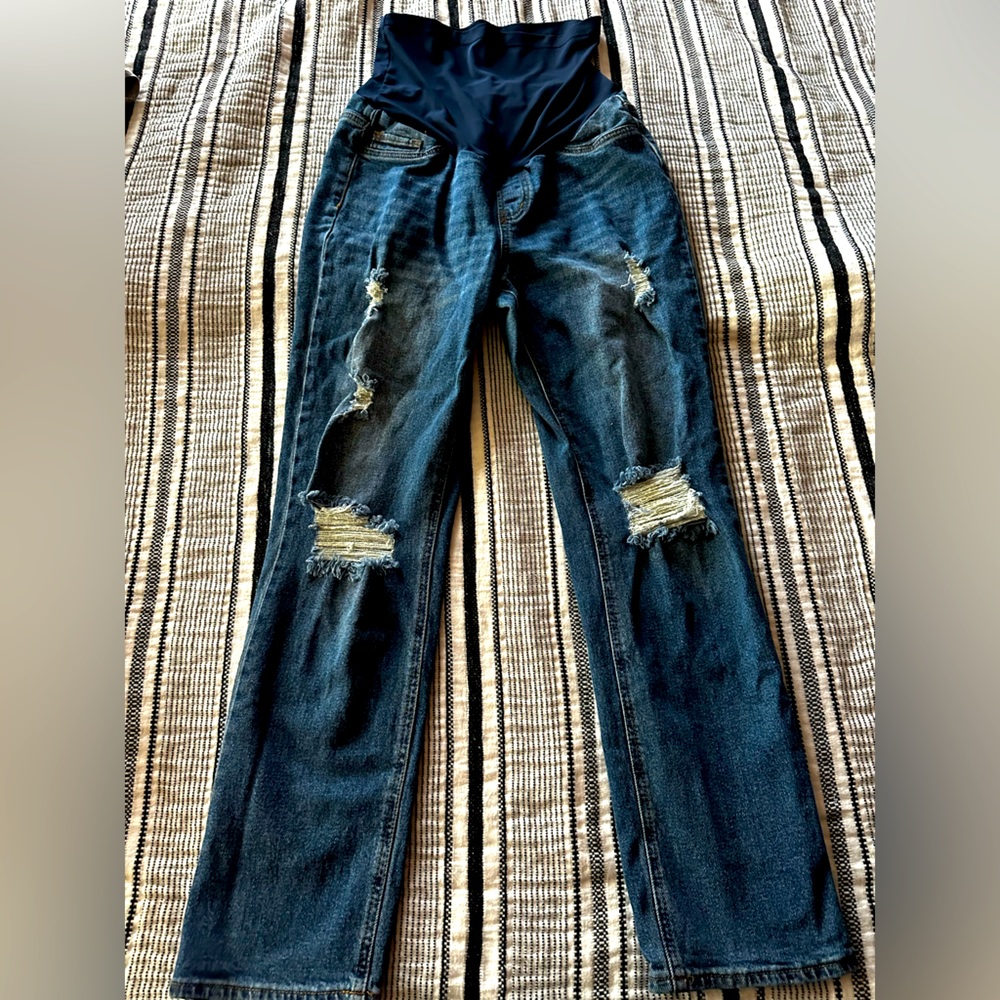 S.O.N.G Maternity ‘Mom Jeans’